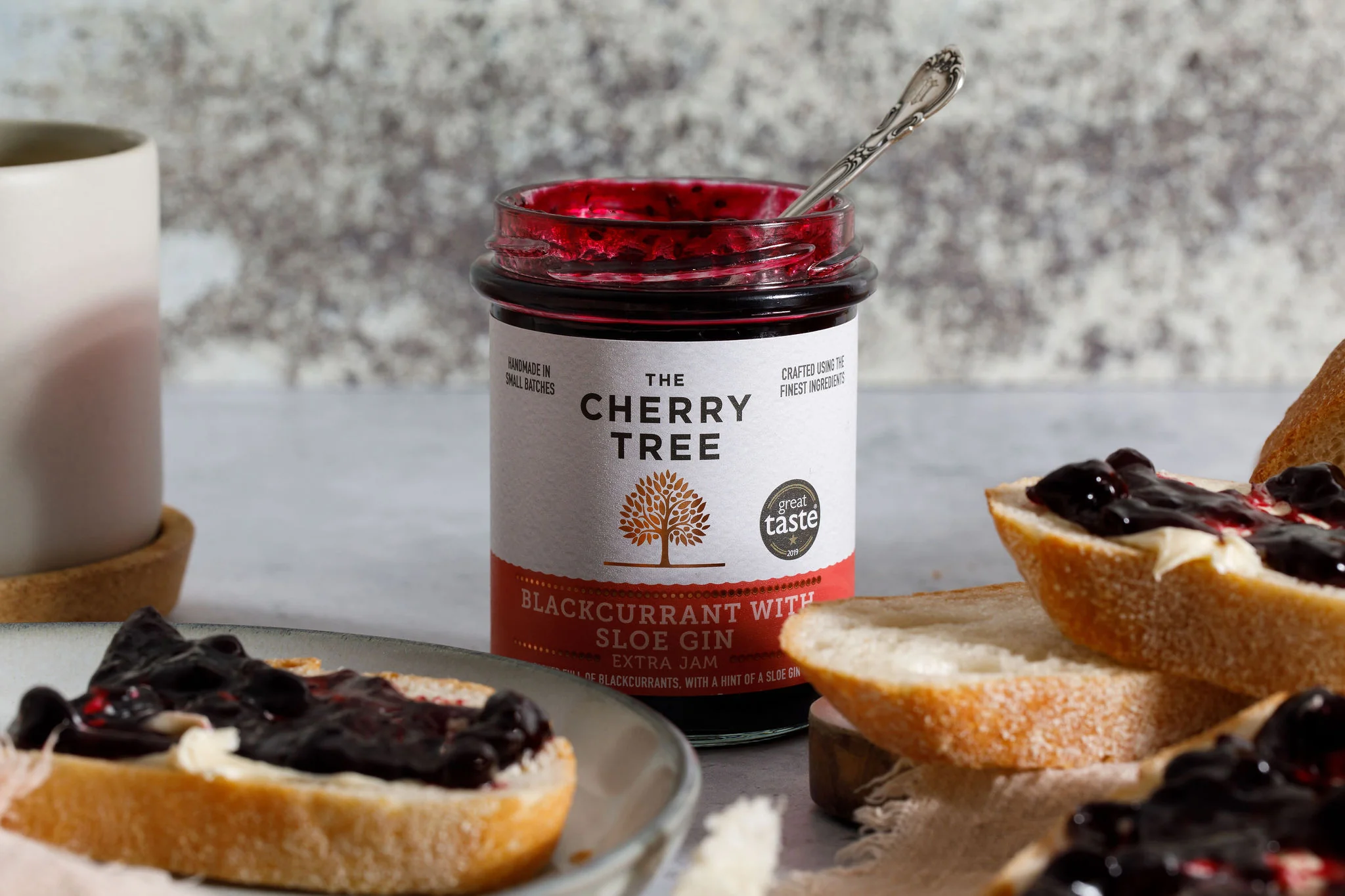 Blackcurrant with Sloe Gin Extra Jam - Image 4