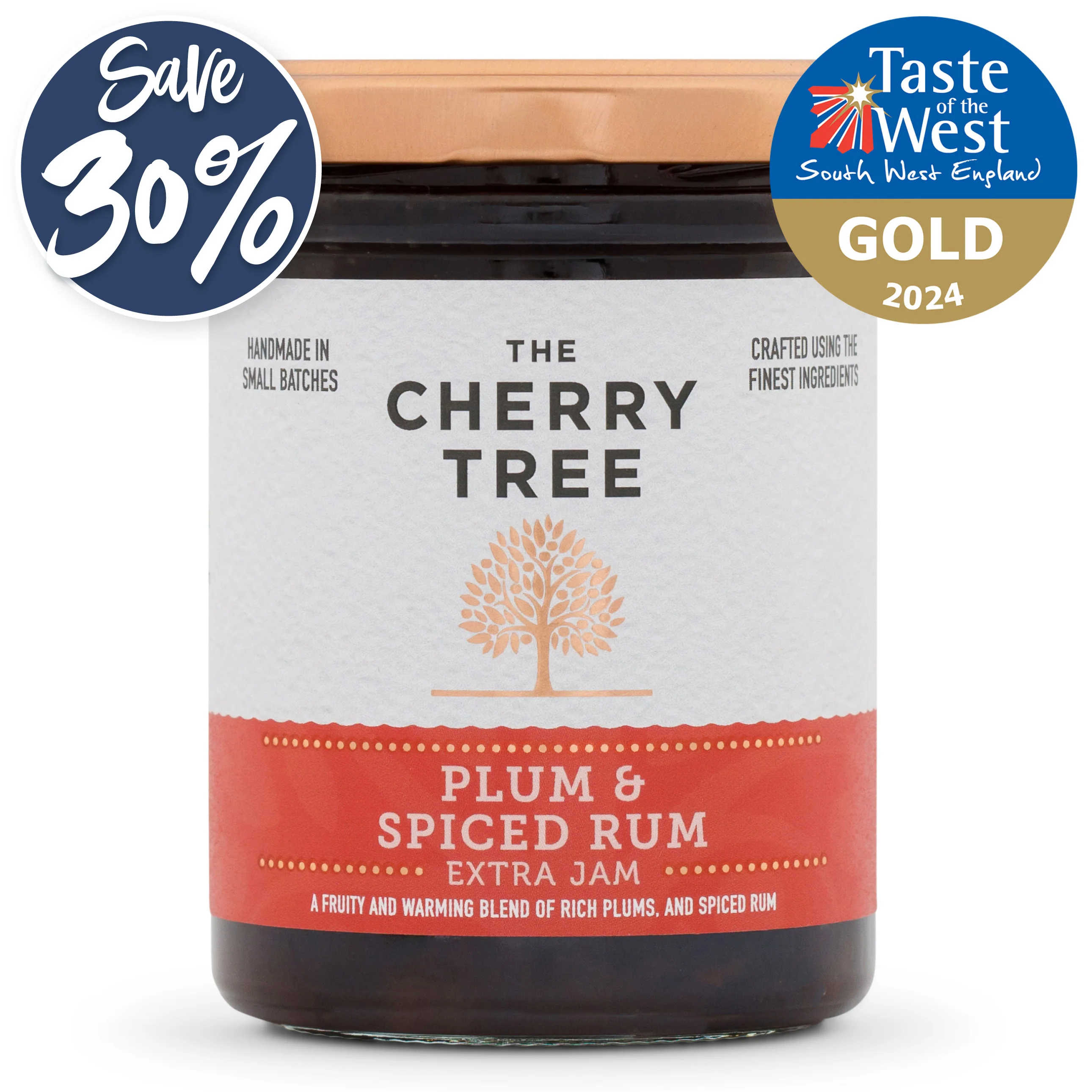 Plum & Spiced Rum Extra Jam
